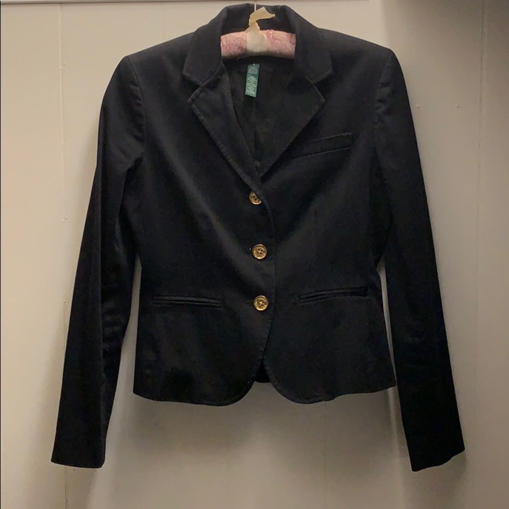 Black Ralph Lauren suit coat